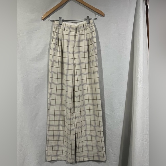 Wilfred Pants - Wilfred plaid Effortless pant 00